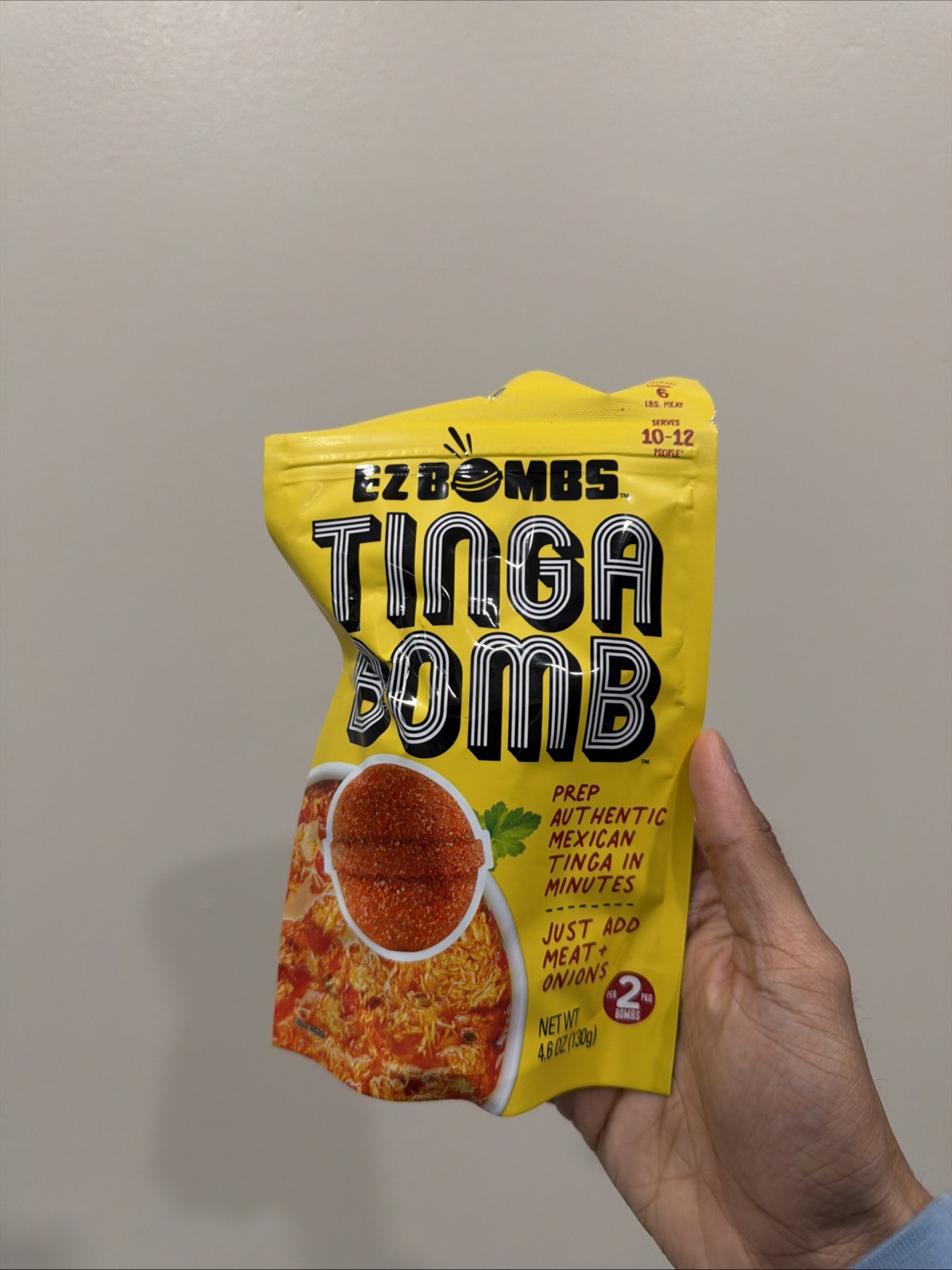 Tinga Bomb Seasoning, 2-Pack – Smoky Chipotle Sauce for Tacos Mexican Cuisine