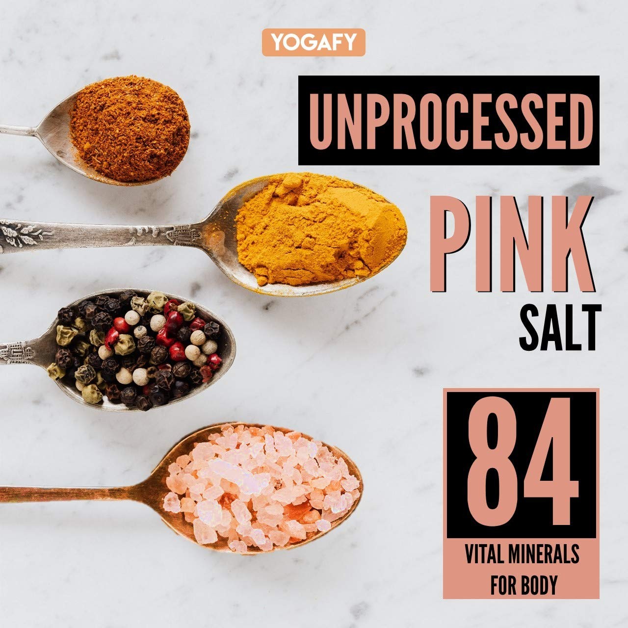 Yogafy Himalayan Pink Salt 600gm