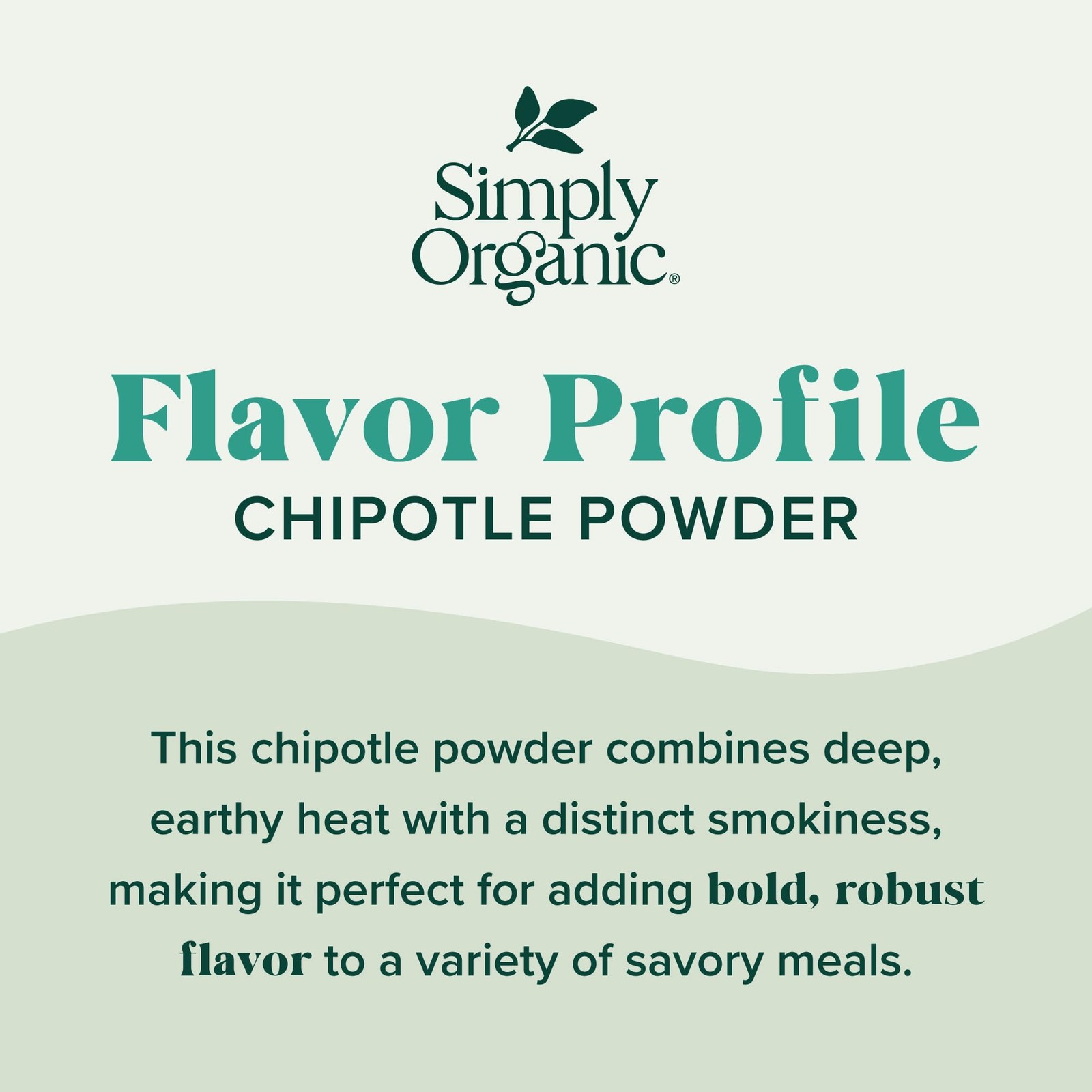 Simply Organic Chipotle Powder 2.65 Oz Smoky Flavor For Tacos Bbq Sauces