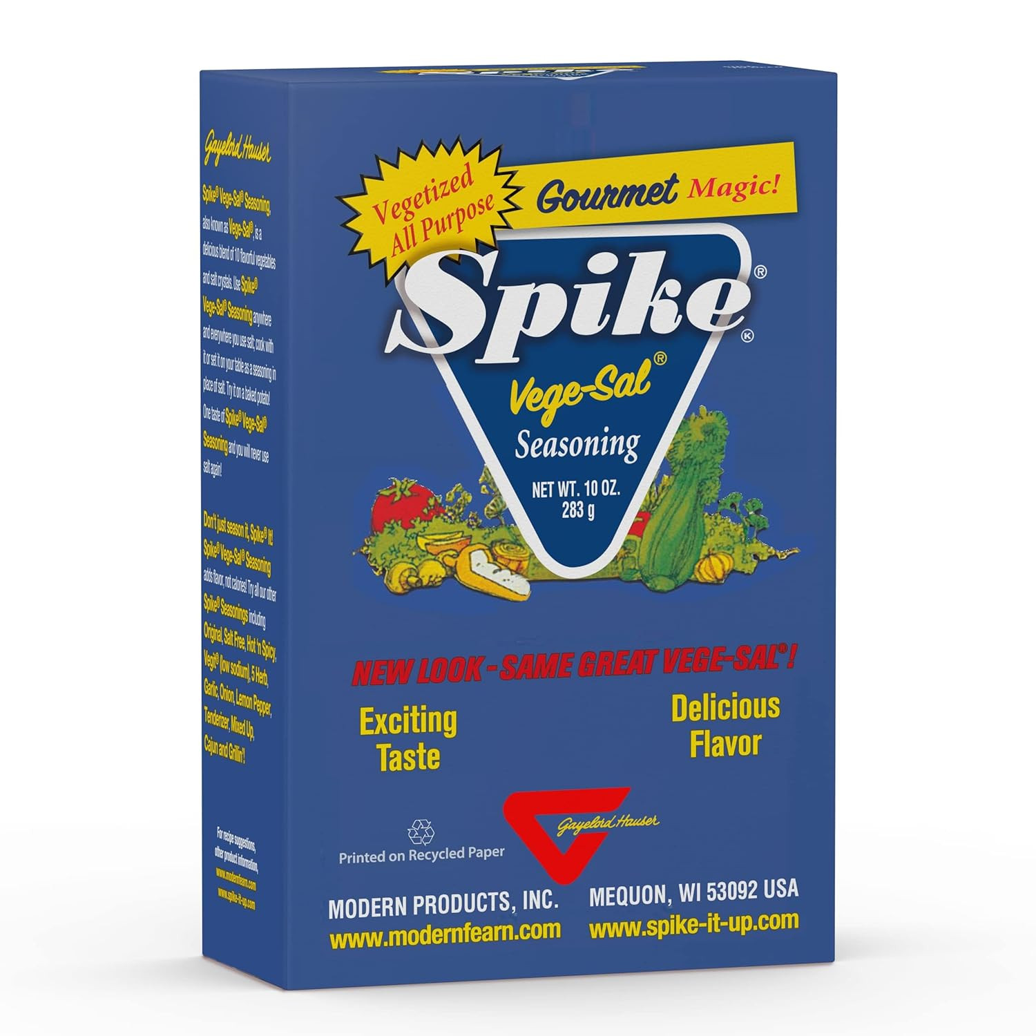 Vege-Sal Spike Natural Seasoning Original VEGESAL 10 Oz (283Gr)