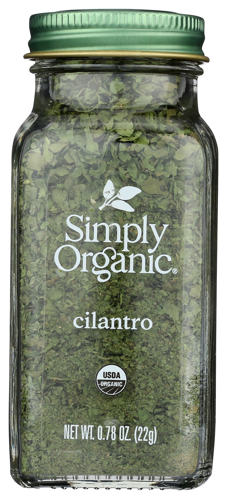 Organic Simply Cilantro 0.78 Ounce Dried Herb Seasoning 78 Oz 6 Pack