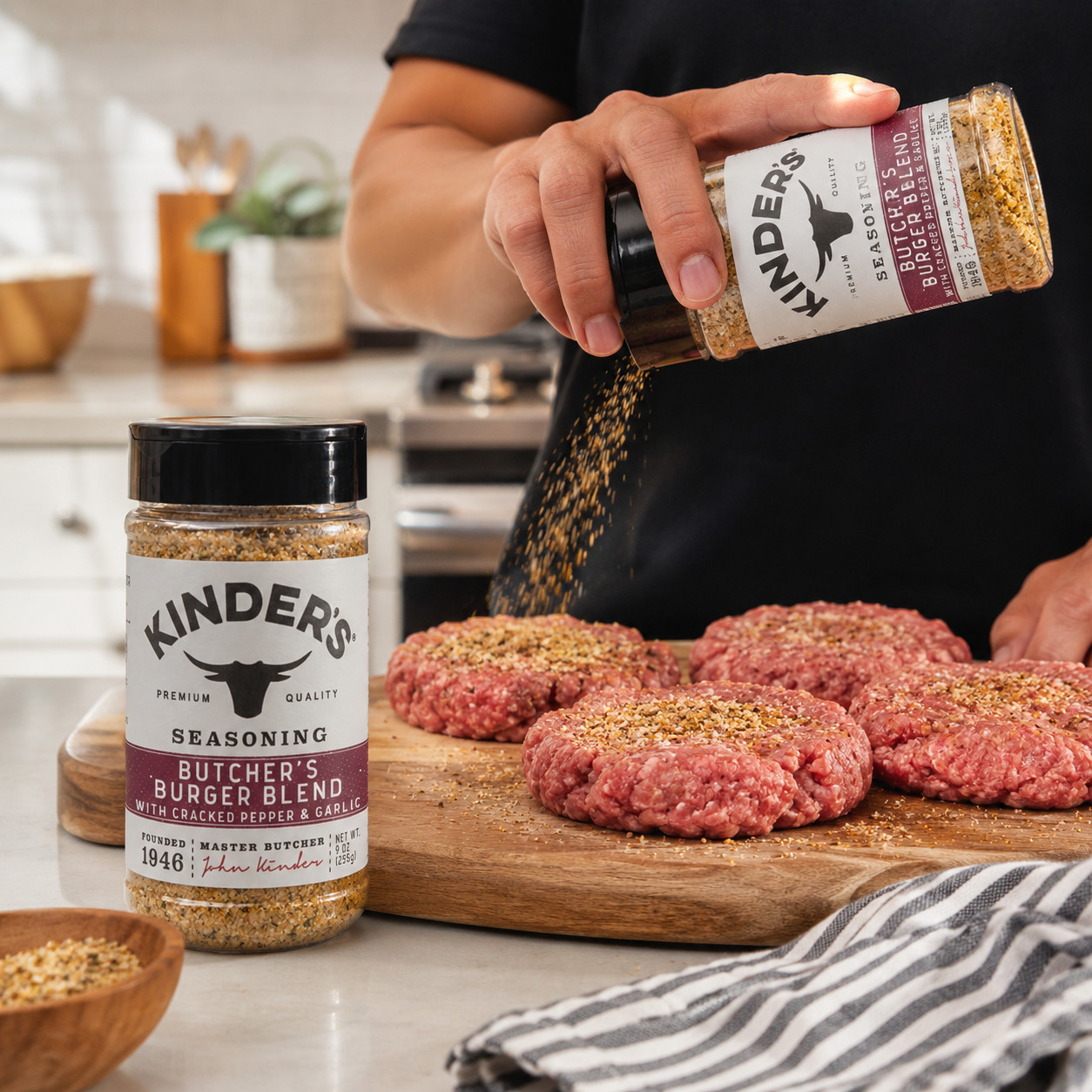 2 Pack Kinder’s Butcher’s Burger Blend Seasoning 9 oz EACH