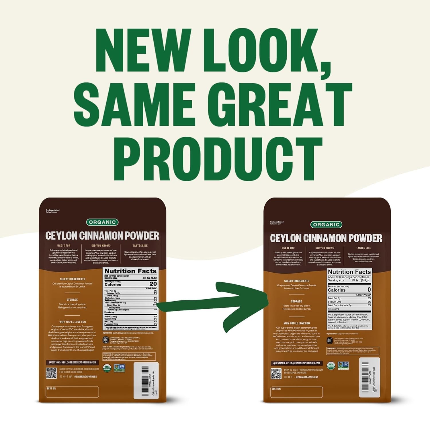 Versatile Organic Ceylon Cinnamon Powder, 16oz – Elevate Your Cooking Experience