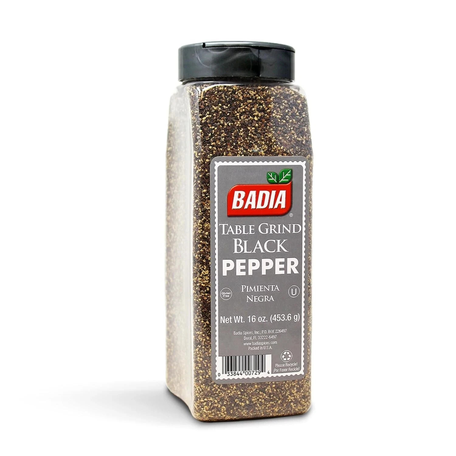 Badia Black Pepper Table Grind, 16 oz – Premium Seasoning for Cooking & Fresh…
