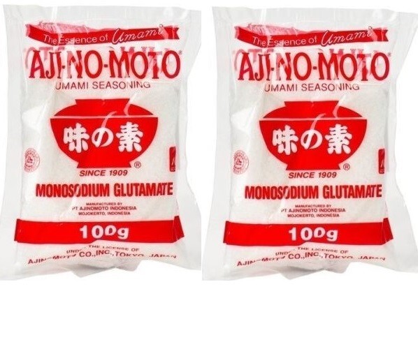 2 x 100g MSG Ajinomoto Monosodium Glutamate Umami Seasoning AJI-NO-MOTO