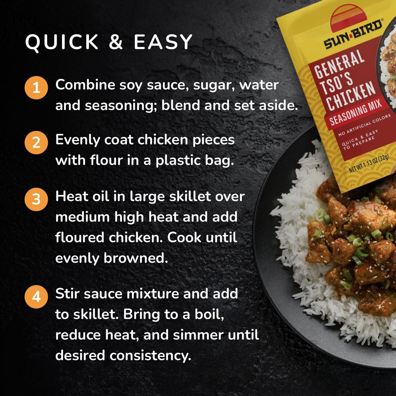 SunBird General Tso’s Chicken (Pack of 6)