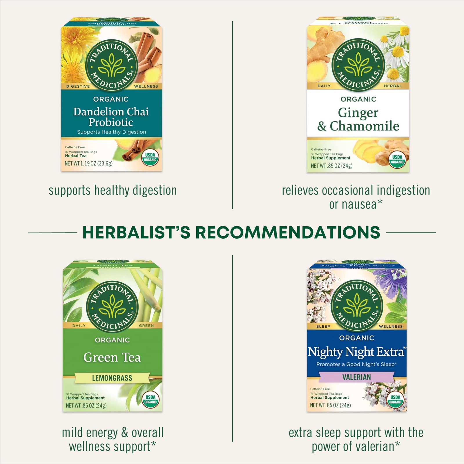 Traditional Medicinals Organic Chamomile & Lavender, 48 48 Count, No Color
