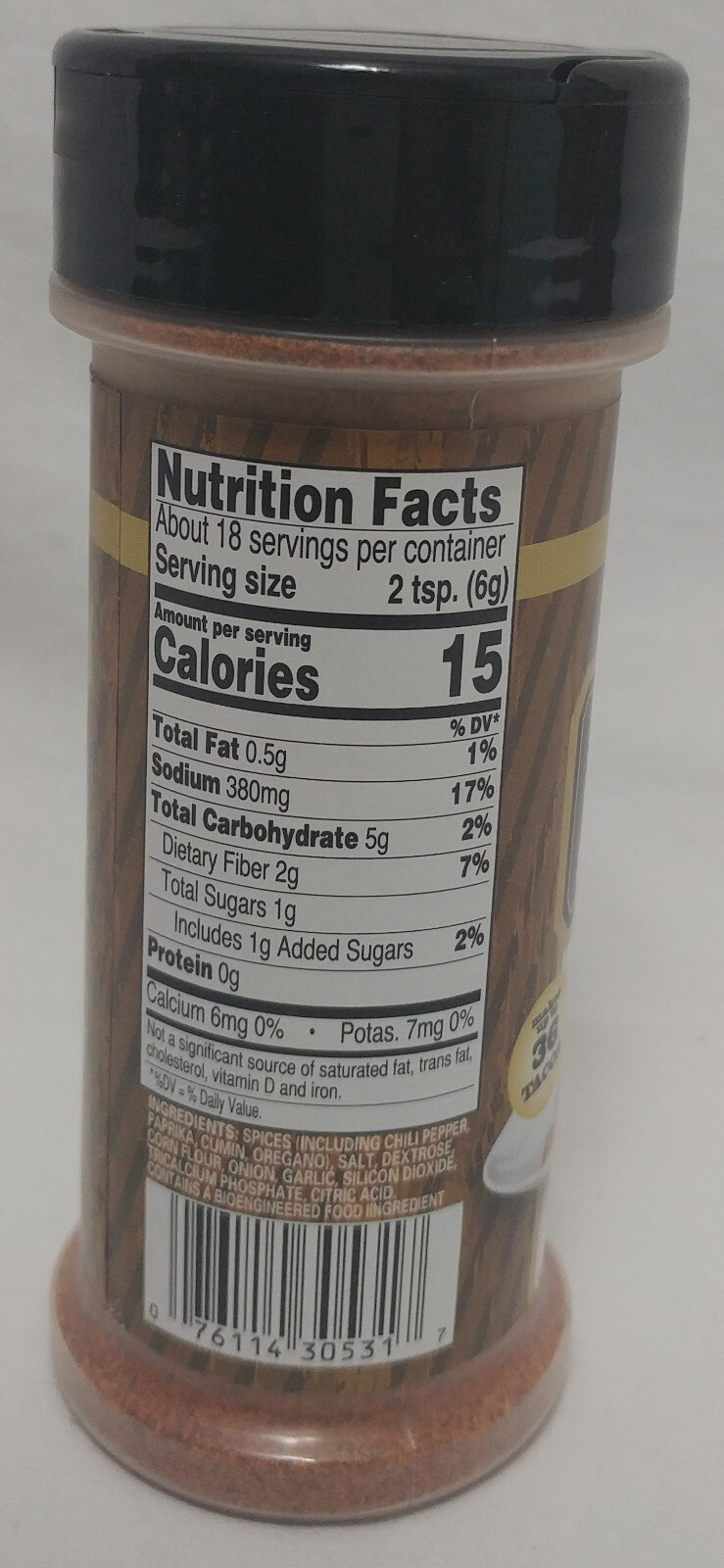 Sauce Supreme Taco Seasoning 3.75 oz Makes 36 Tacos