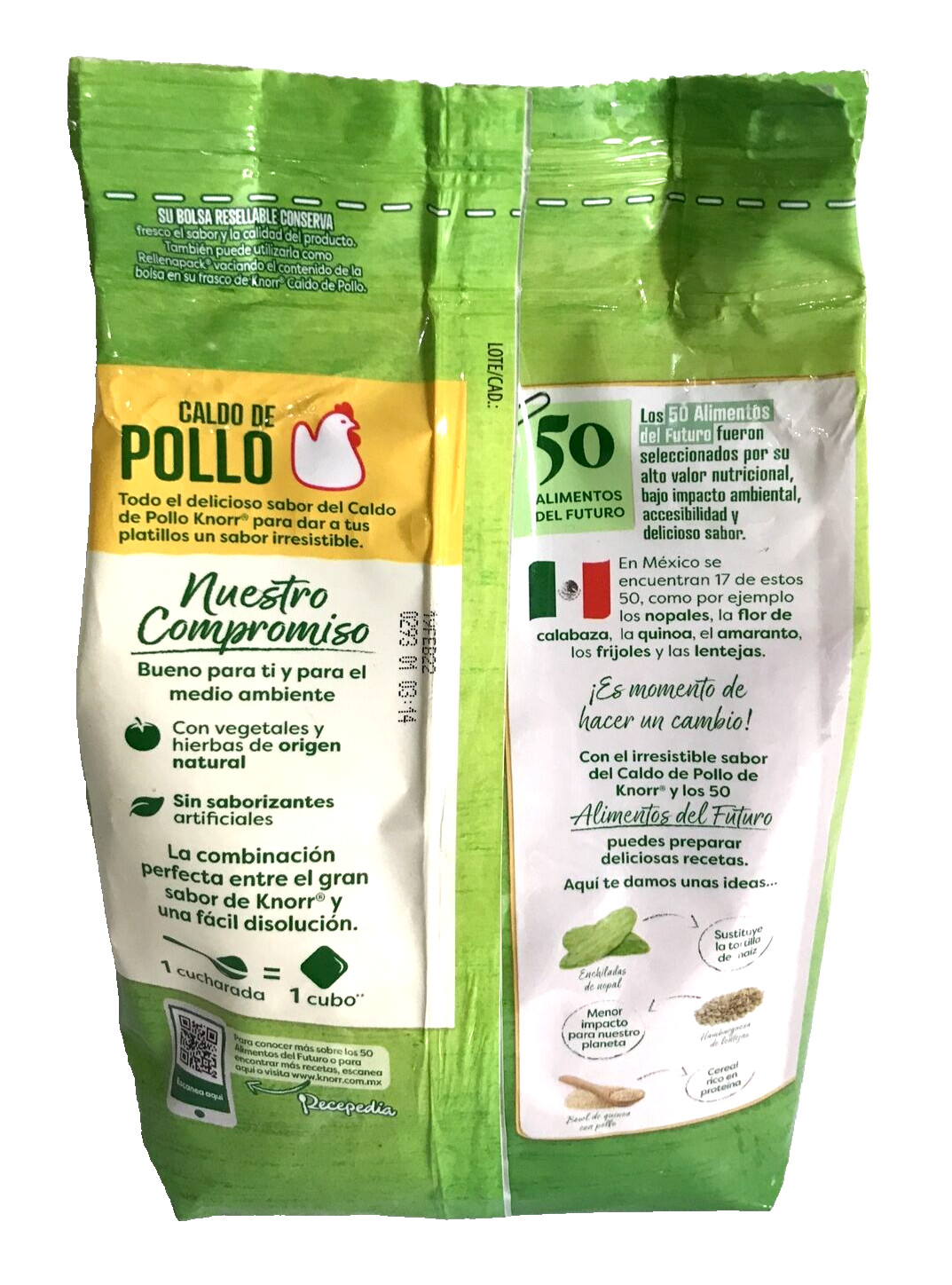 1-Knorr Caldo De Pollo Sazonador 🇲🇽 Chicken Broth Seasoning Powder 800gr/28oz