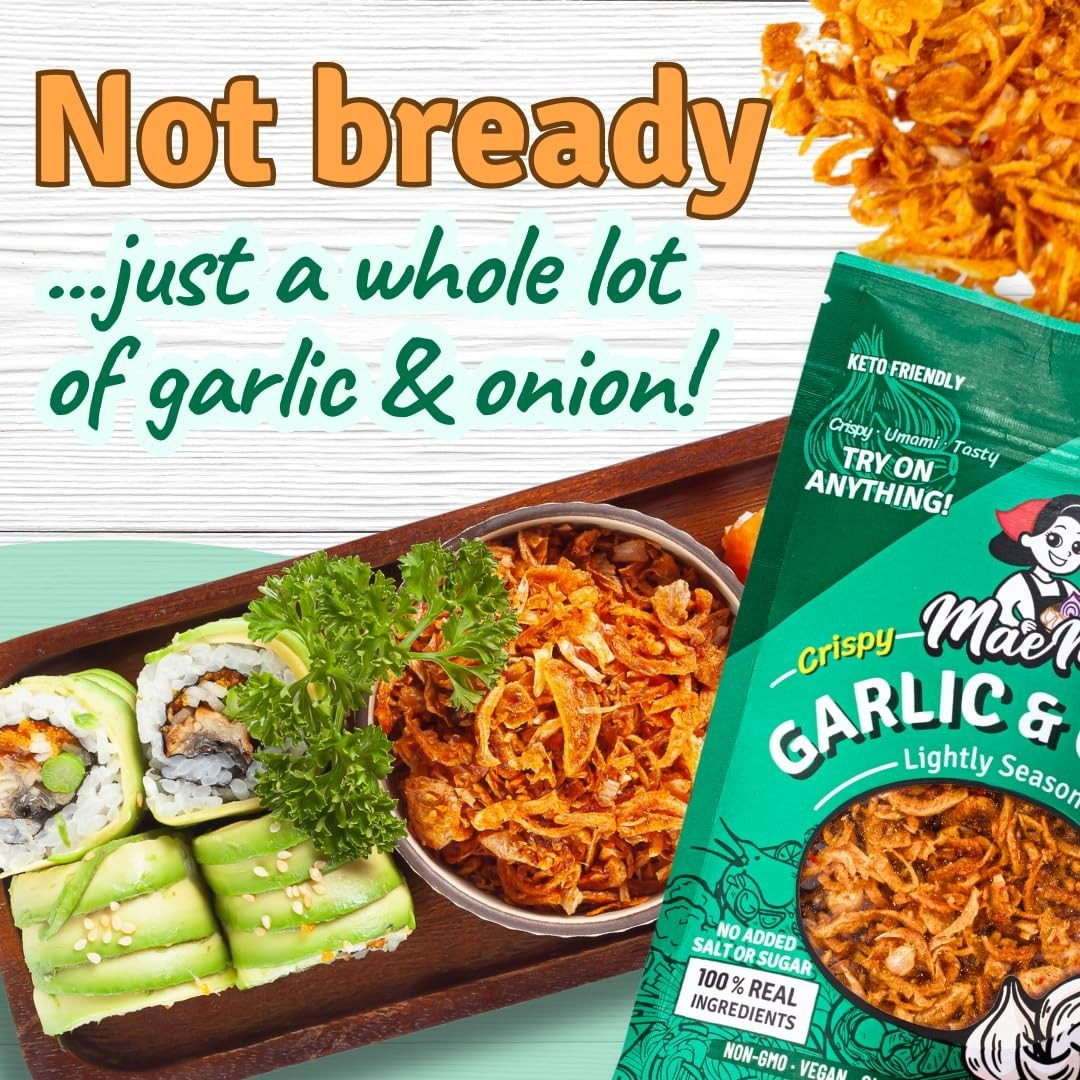 Chili Crisp (MILD Spice) – Premium Onion & Garlic Flakes – Crispy All-Purpose