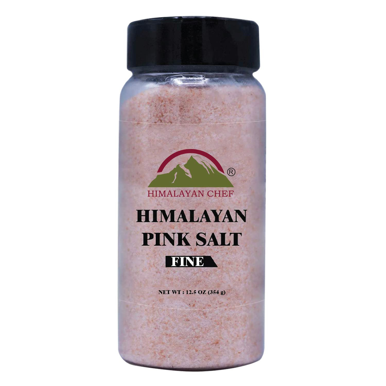 Himalayan Pink Salt 12.5 Oz Natural Rock Salt Shaker Vegan Pure Culinary Salt