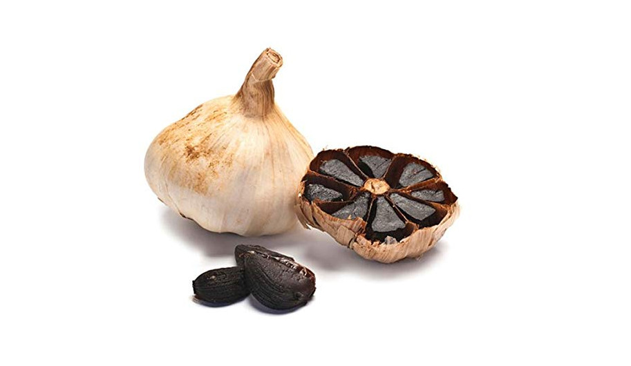 Natural Black Garlic 90 Days Fermented Soft Taste Multiple Cloves Antioxidant US