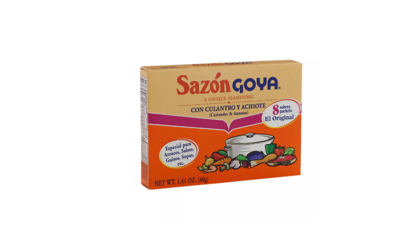 Goya Sazon- Con Cilantro/Tomato, Coriander/Annatto, and Azafran (3pack)