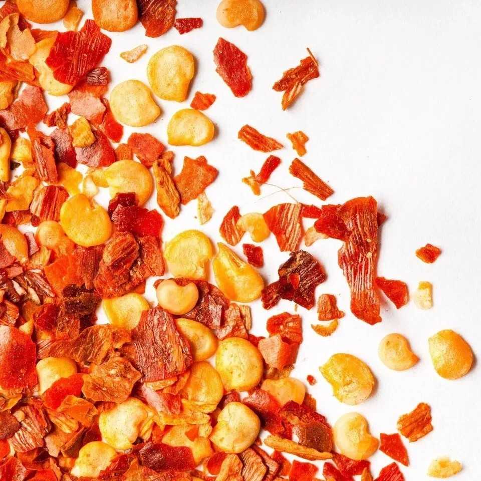 CHILLI FLAKES Sun Dried Red Crushed Hot & Spicy Pepper Organic Natural Spice