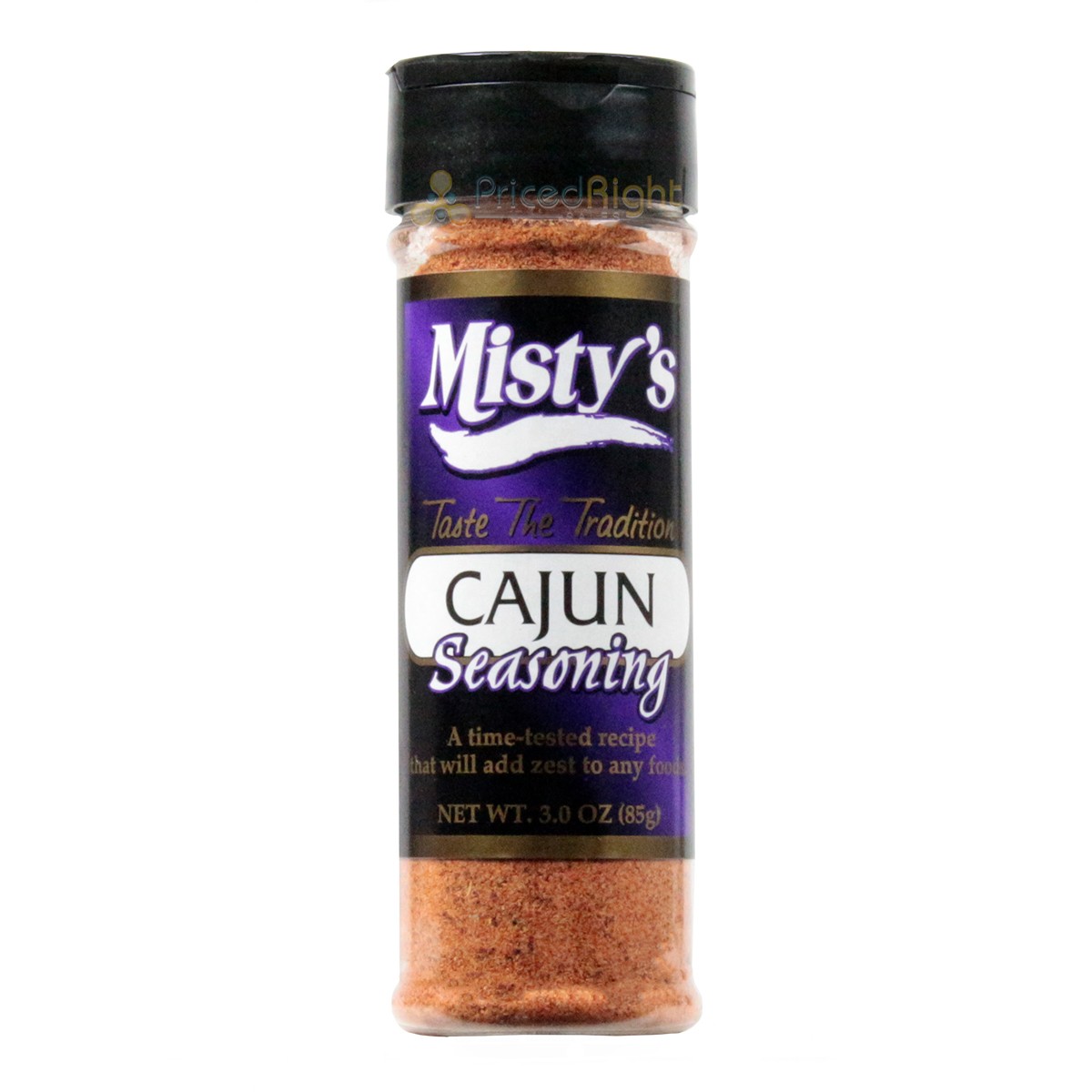 Misty’s Steakhouse Cajun Seasoning Gluten Free No MSG 3 Ounce Shaker Bottle