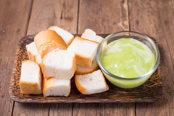Thai Dessert – Custard Mix Pandan Powder – Dipping On Bread – LOBO 120 g.