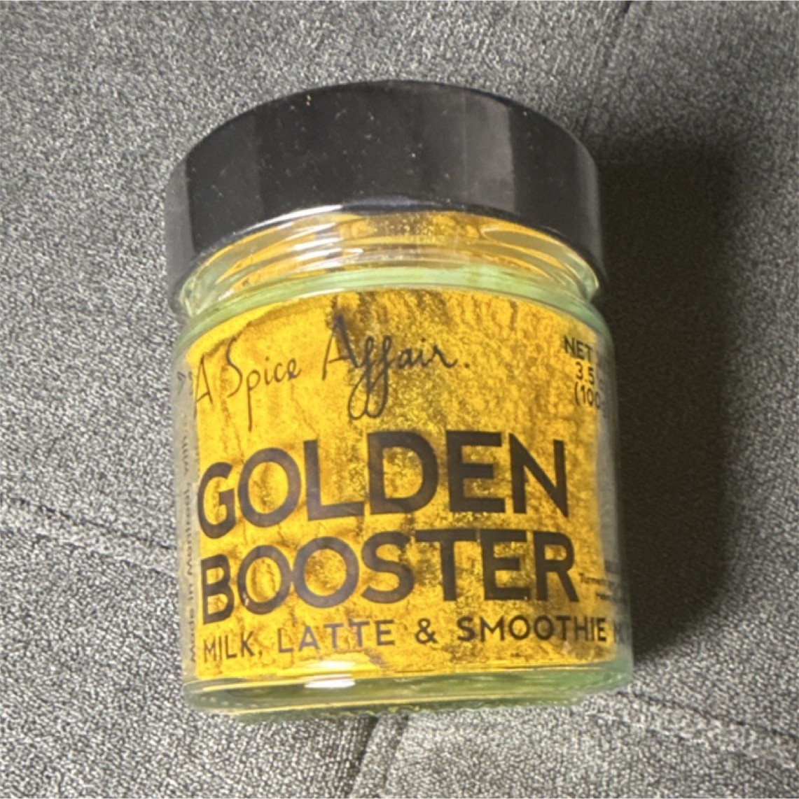 A Spice Affair Golden Booster Powder Spice Blend 3.5 oz (100 g) Milk