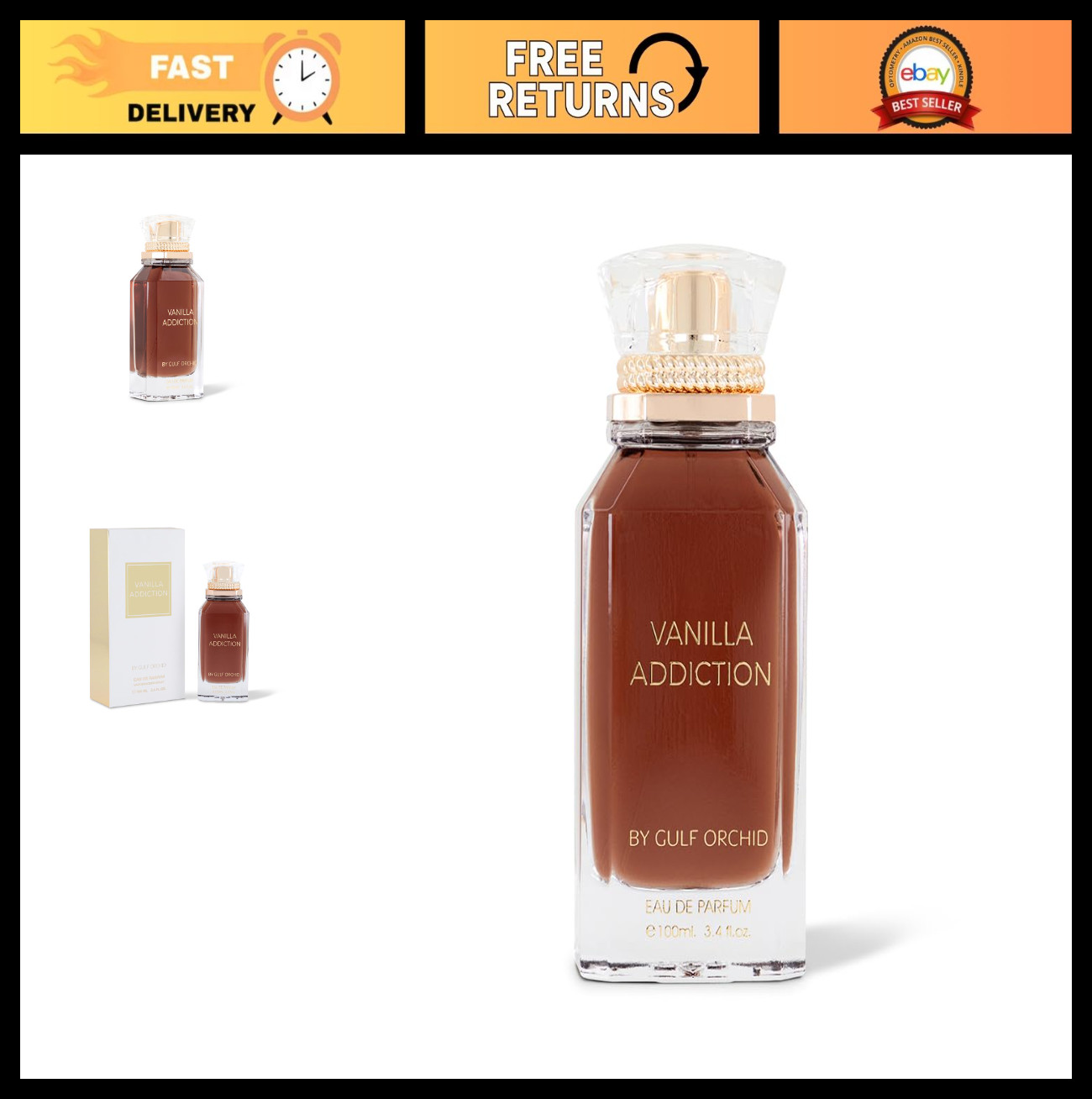 Vanilla Addiction – Premium Scented Candle, Long-Lasting Aroma, Home Decor