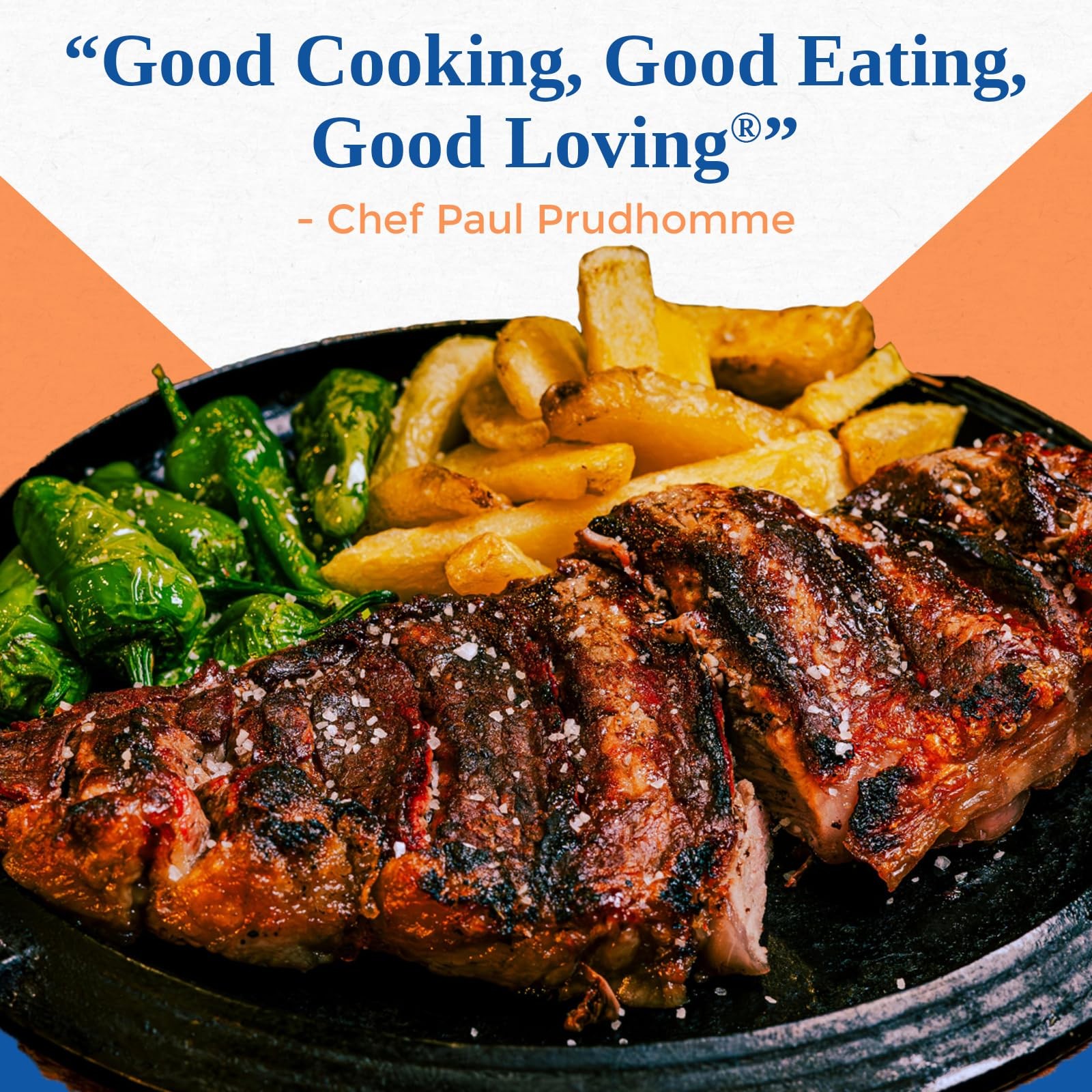 Chef Paul Magic Seasoning Blends Blackened Steak 1.8 Ounce (Pack of 1)