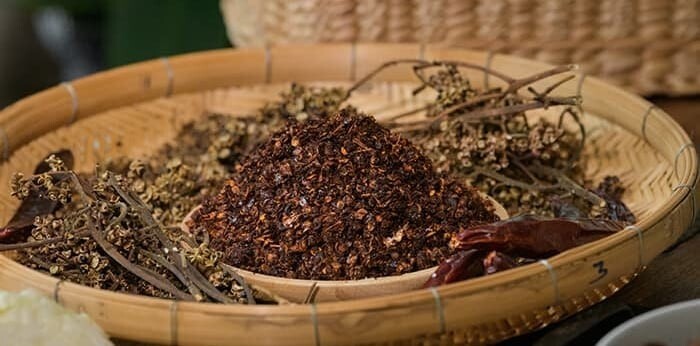 10 packets Thai Chili Paste Powder Lab Northern variety dried spice Spicy