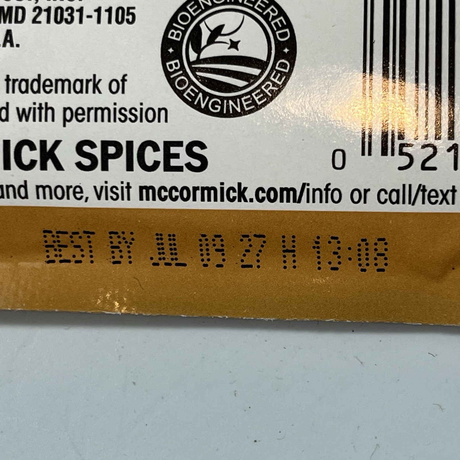 McCormick Sweet & Spicy Holiday Party Seasoning Mix 5 Packs Exp 07/9/2027