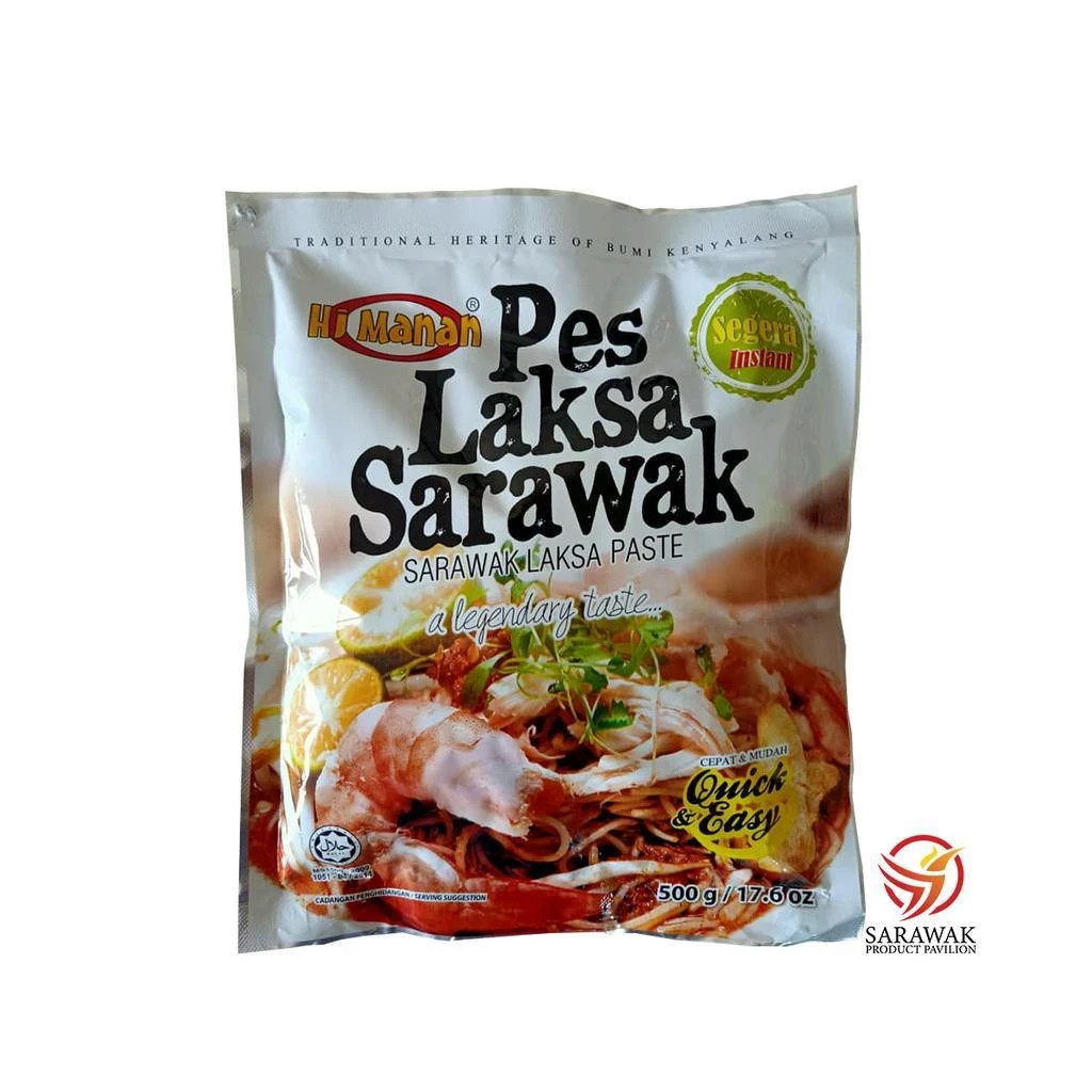 4 X Pes Laksa Sarawak Hj Manan 500g – SARAWAK FAVOURITE