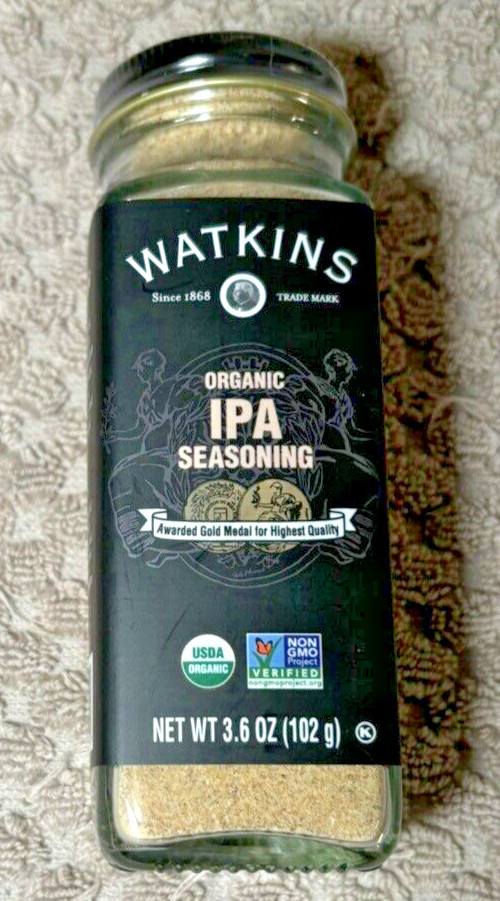 Watkins Organic IPA Seasoning – Chicken, Beef or Pork 3.6oz