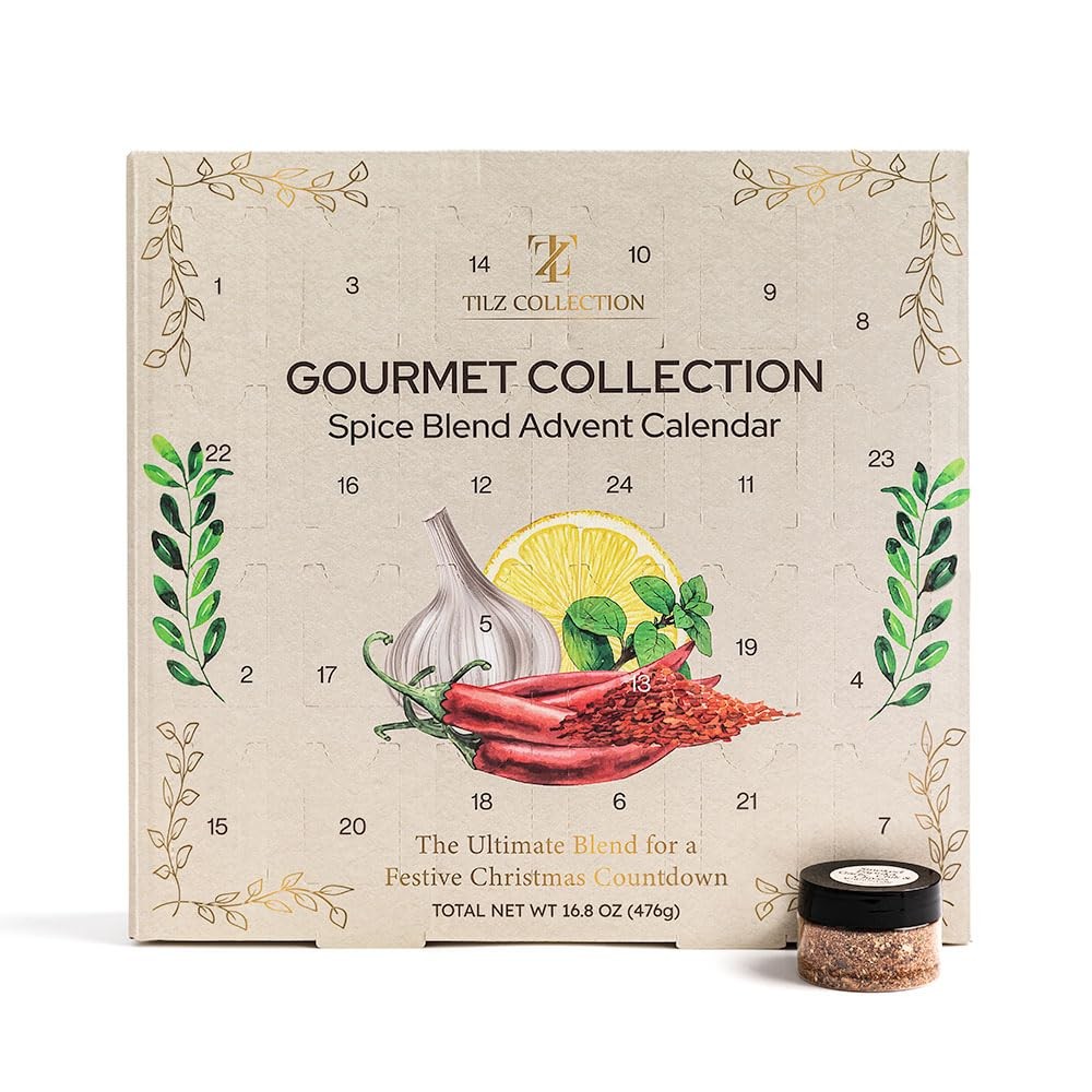 Spices Advent Calendar 2025 – 24 Days, Spices And Seasonings Sets, Spices Gif…