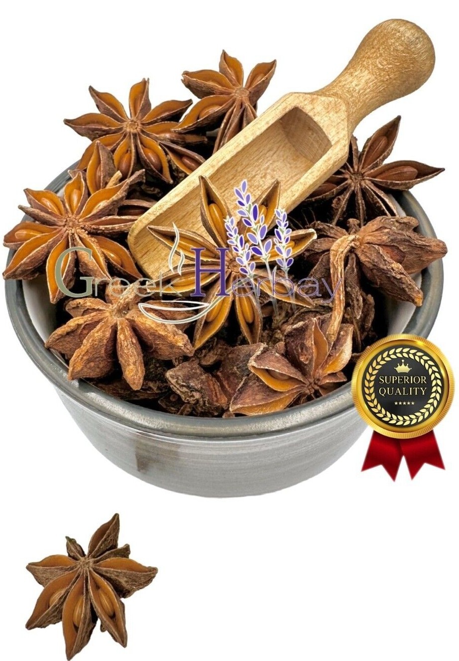 Star Anise Dried Whole Spice 20g – 4.9kg Illicium Verum