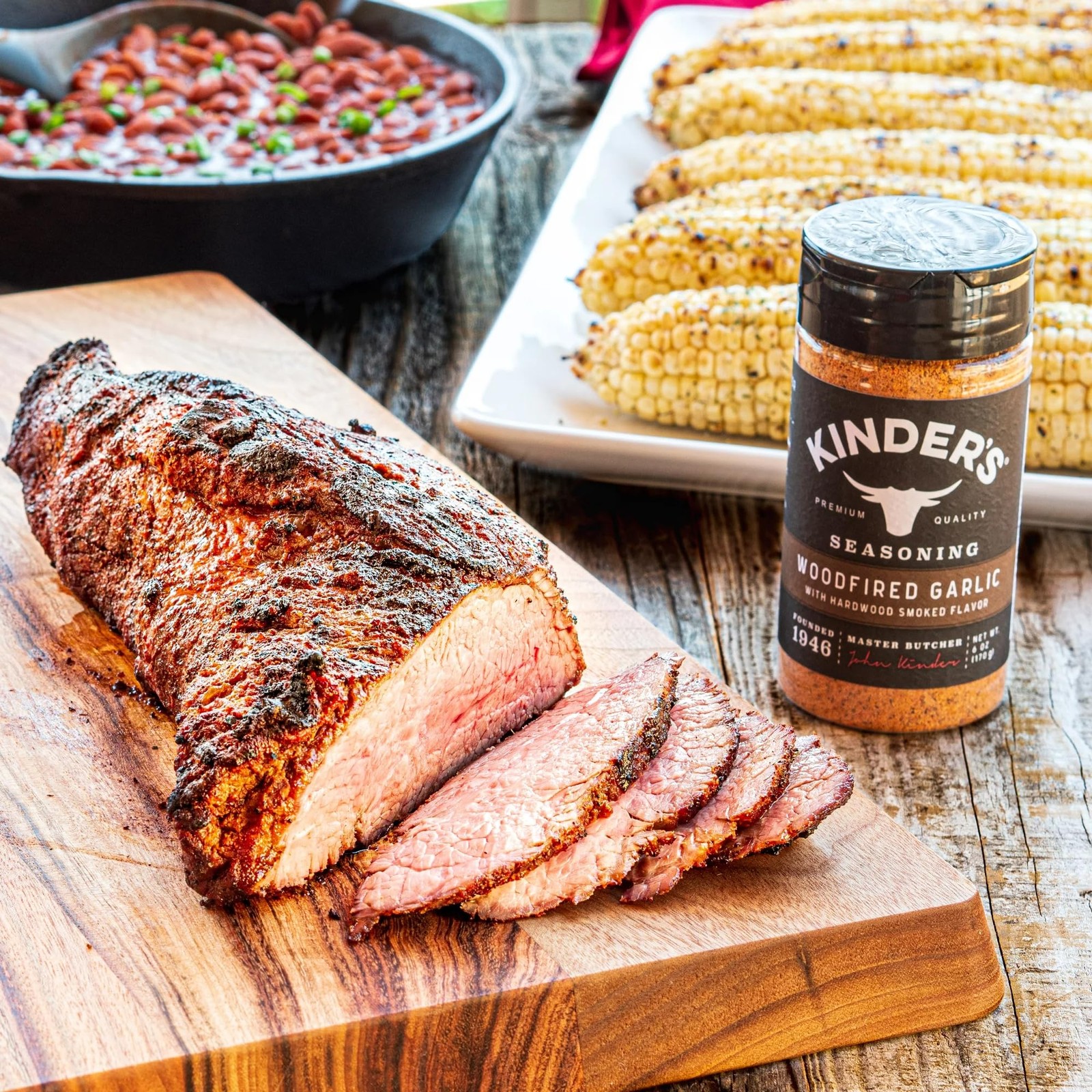 Kinder’s Woodfired Garlic Rub 6 oz 6 Ounce (Pack of 1)