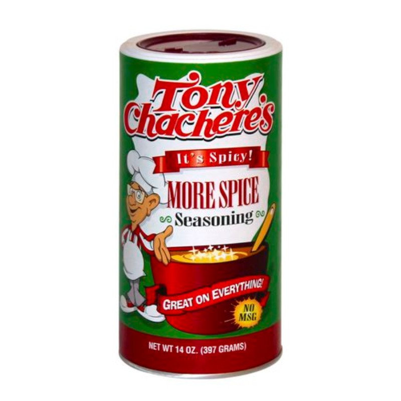3x Tony Chachere’s More Spice Creole Seasoning Flavor Cooking Spice Bulk 14oz