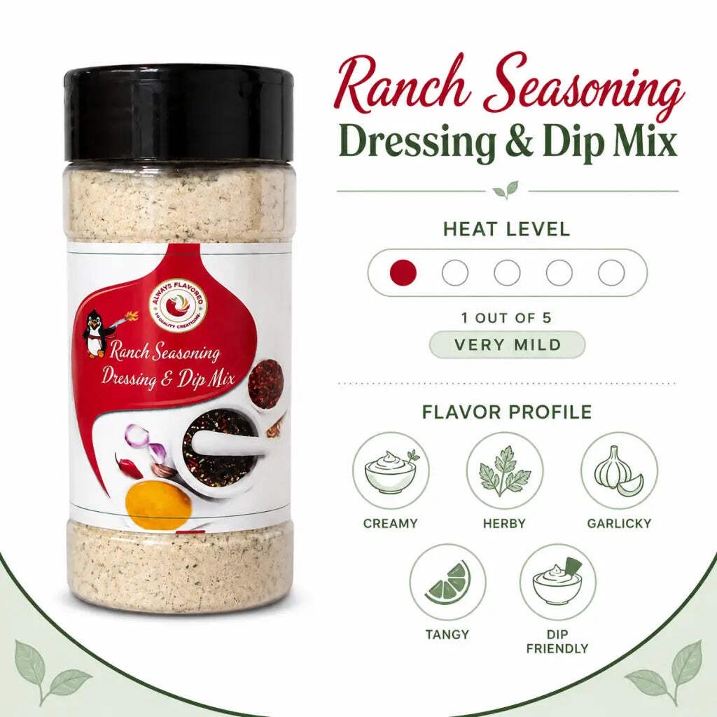 Ranch Seasoning Dressing & Dip Mix