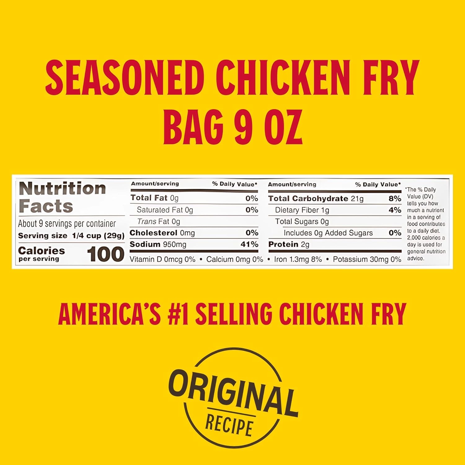 Louisiana Fish Fry Seasoned Chicken Fry Batter Mix 9 oz. (Pack of 2) – Crispy So