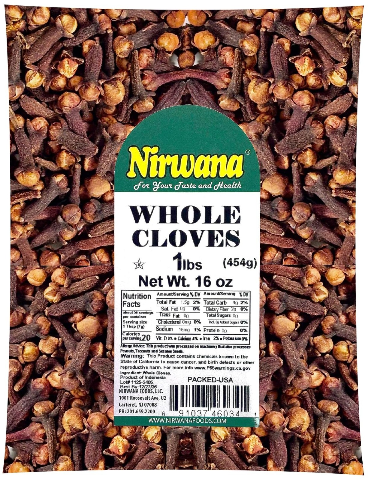 Asian Indian spice CLOVES Whole 1 lb | 16 oz | Laung | Clavo | (454g) Premium…