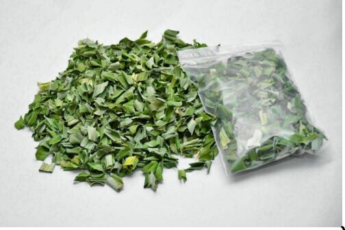 Organic Pandan Leaves Fresh Pieces Ceylon Pandanus Natural Dried( Rampe ) 100%