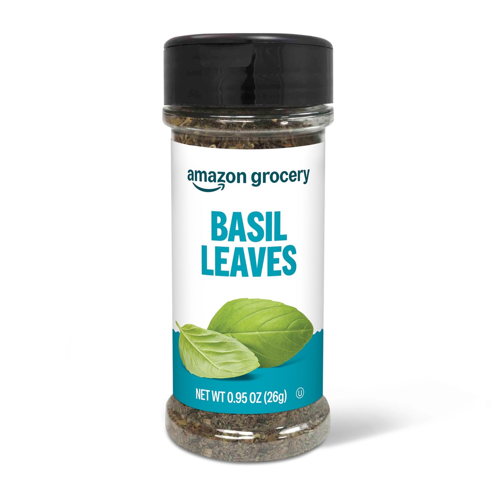 Amazon Grocery, Basil Leaves, 0.95 Oz Ounce (Pack of 1)