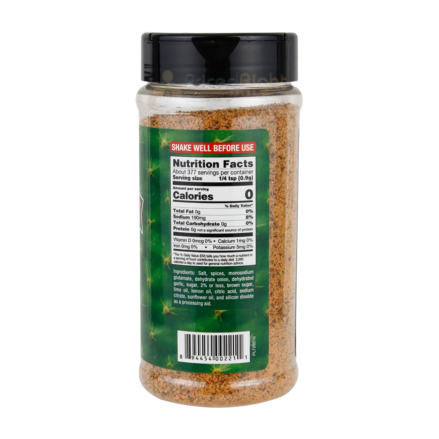2 Gringo’s Chupacabra Fajita Seasoning Rub Sweet And Tangy Flavor 12 Oz Bottle