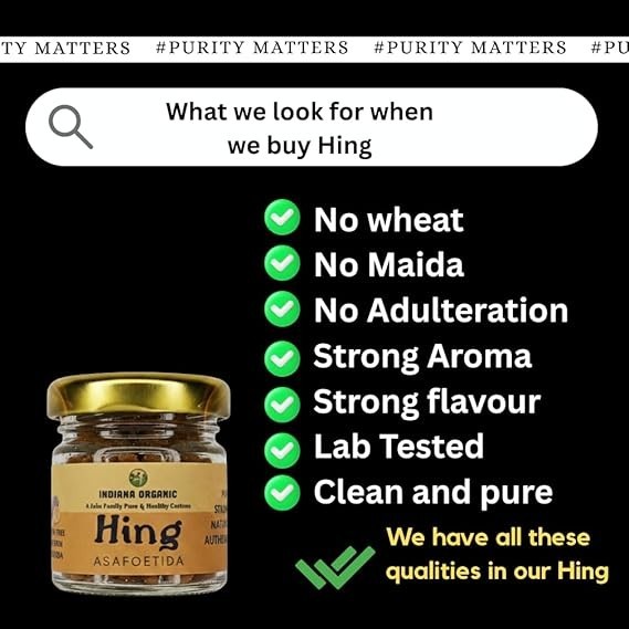 Organic Hing whole Strong | trongest Pure Asafoetida 100% Natural Hing – 10gm