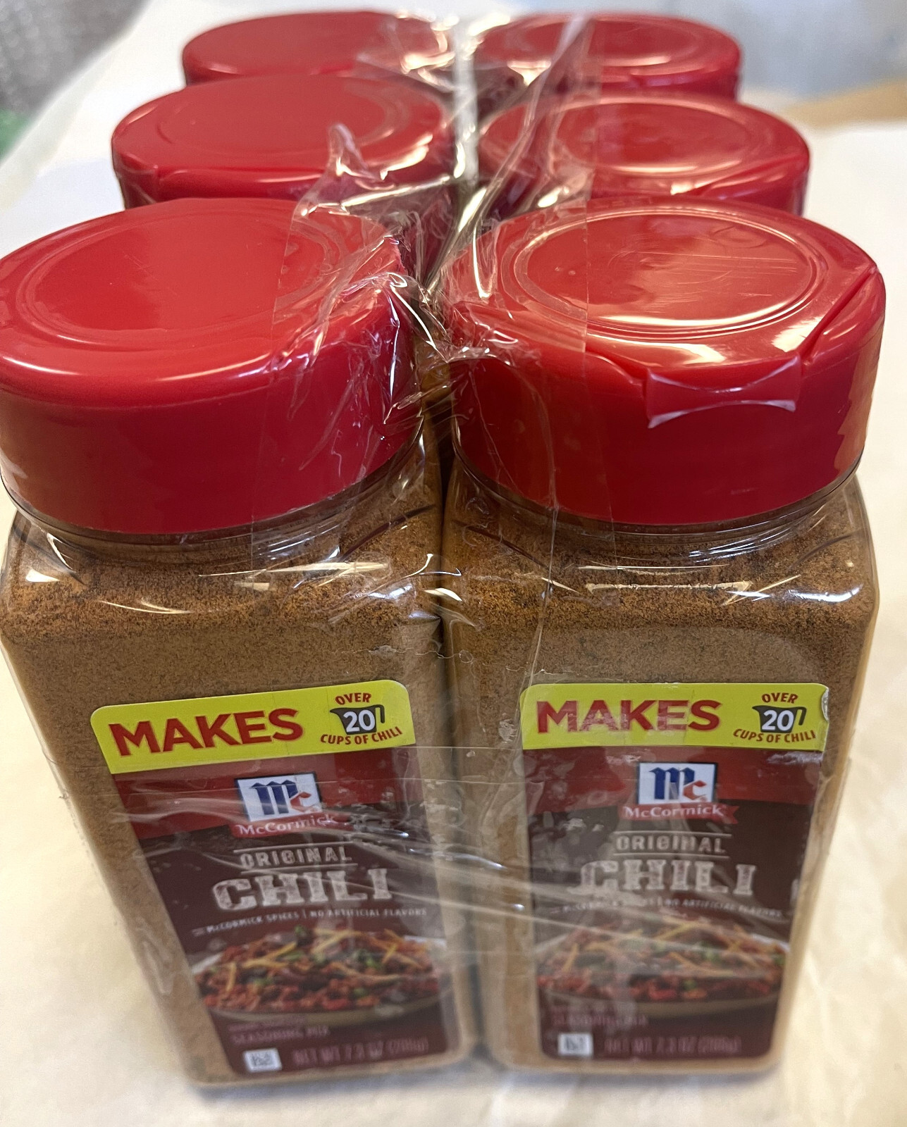 McCormick Original Chili Seasoning Mix 7.3 Ounce 6-pack