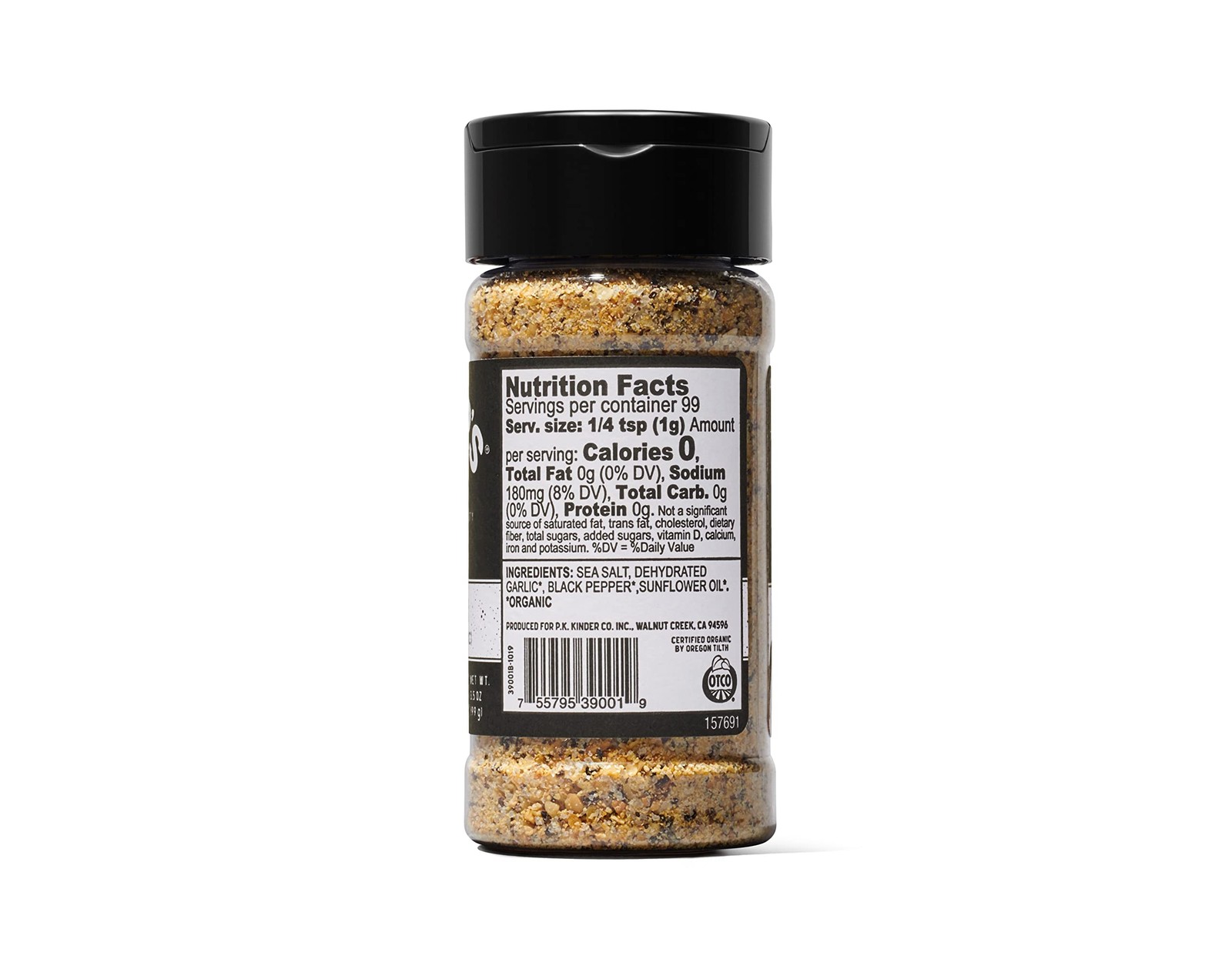 Kinder’s Organic The Blend (Salt, Pepper and Garlic), 3.5 Ounce (Pack of 2)