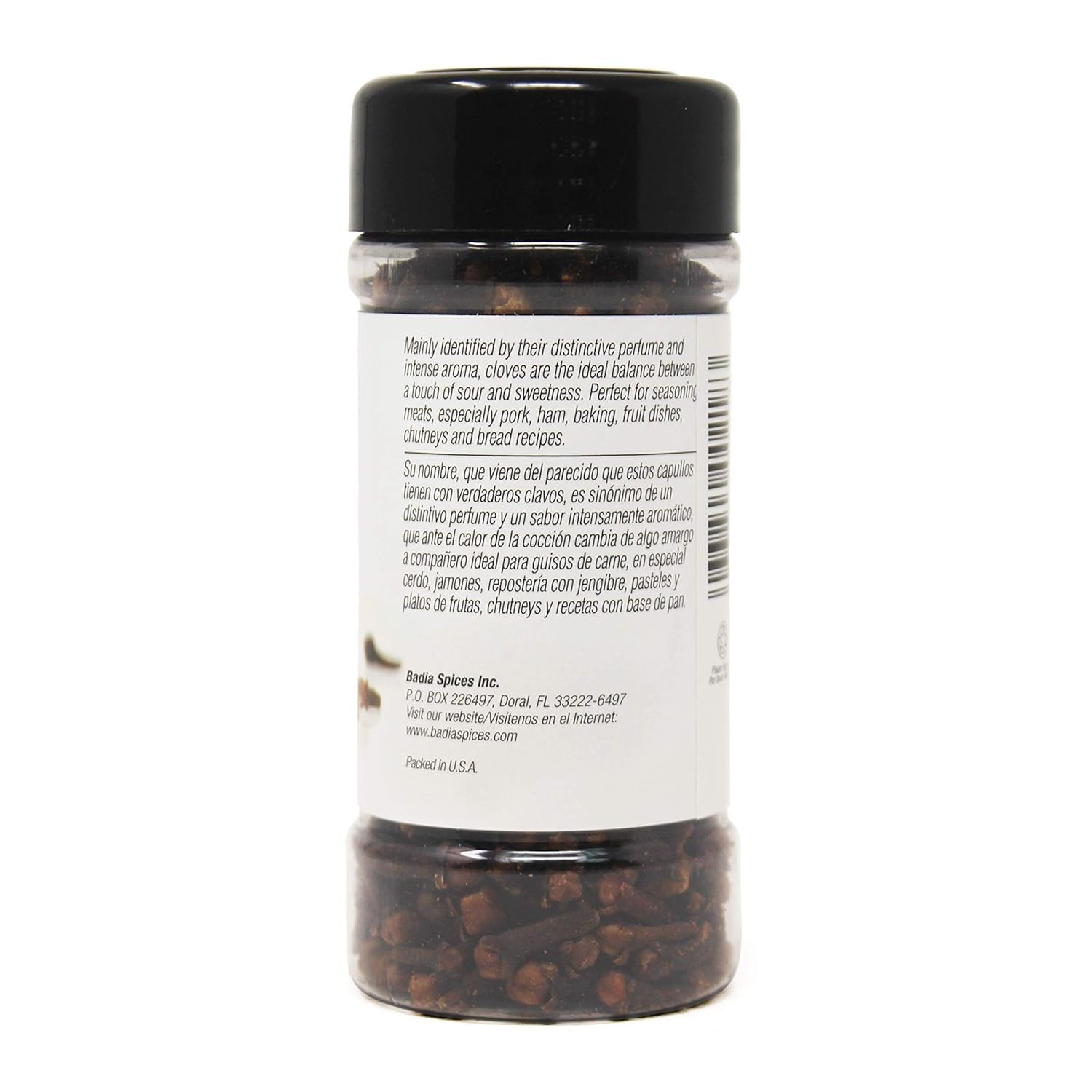 Badia Whole Cloves, 1.25 oz, Premium Spice for Baking, Cooking, Beverages, Aroma
