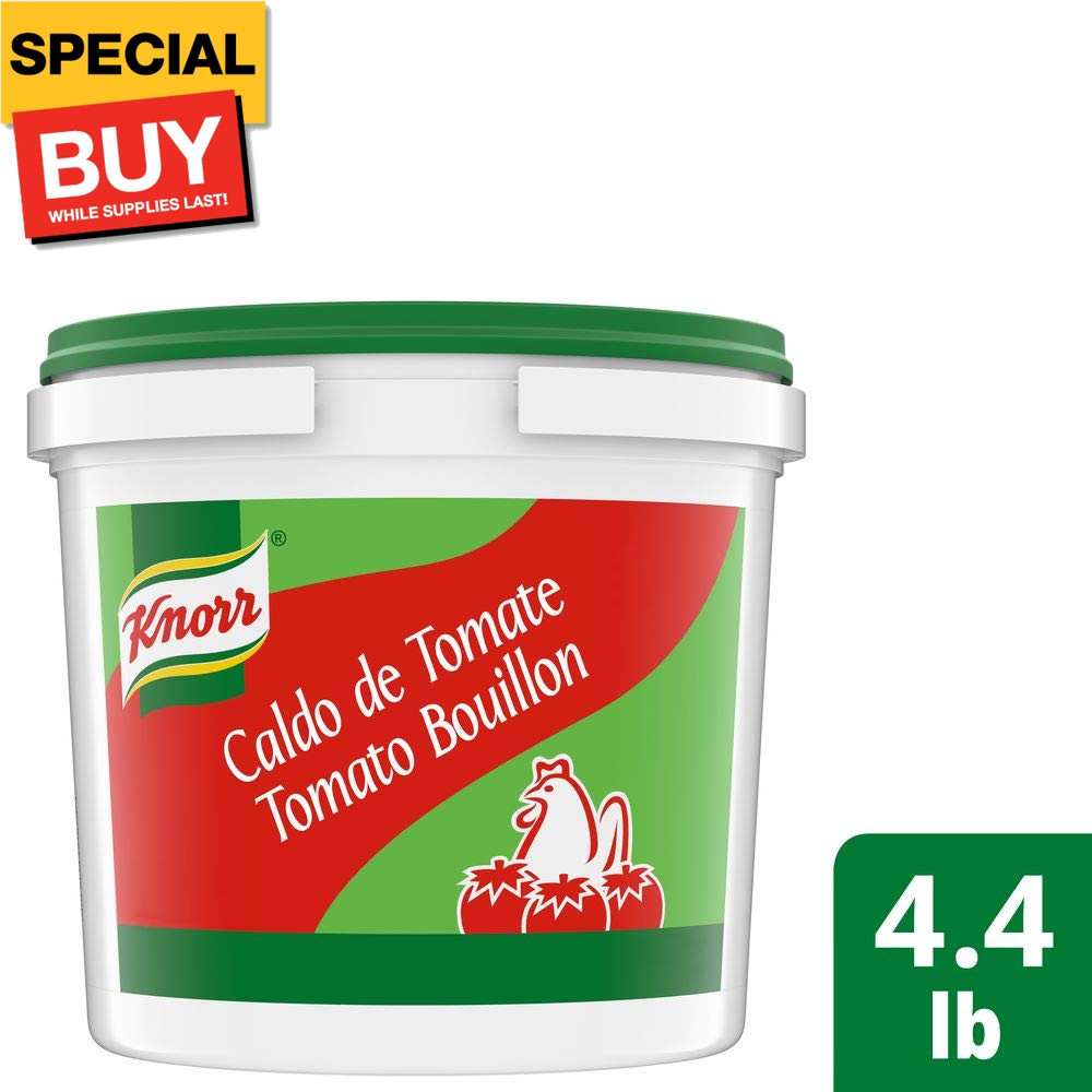 Professional Caldo de Tomate, Tomato Bouillon with Chicken Flavor Granulated Bas