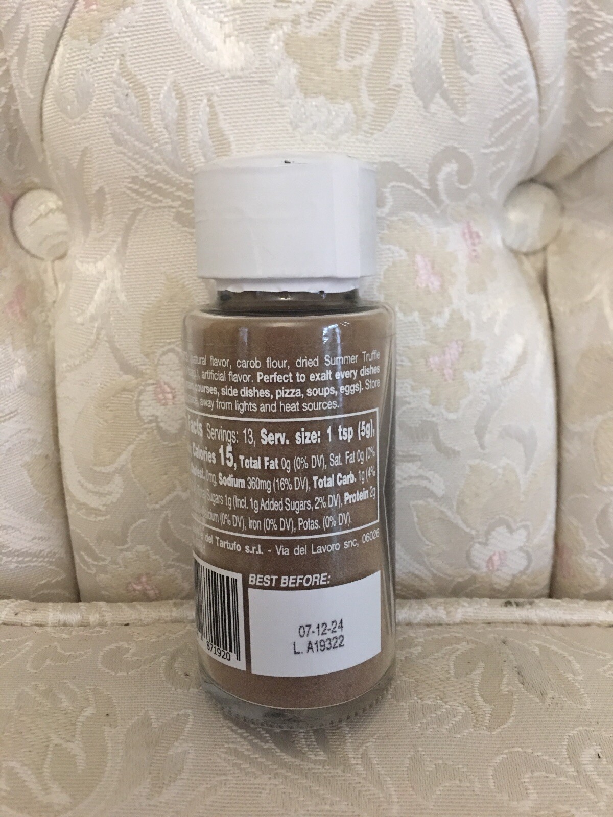 Artigiani Del Tartufo Truffle Powder Seasoning Summer 2.2 oz. Made In Italy