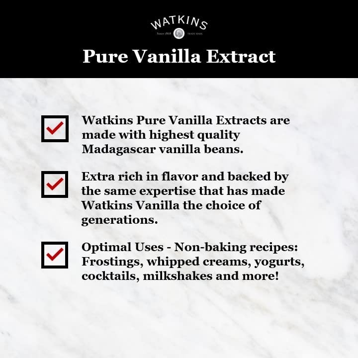 Pure Vanilla Extract – Non-GMO, Kosher, 32oz