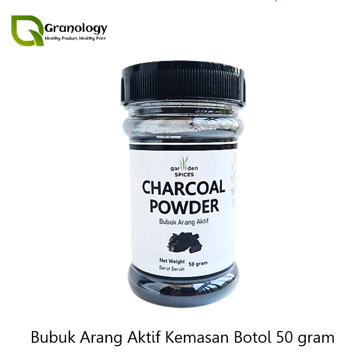 Activated Charcoal Powder 50g Fine Food Grade Natural Botanical Use