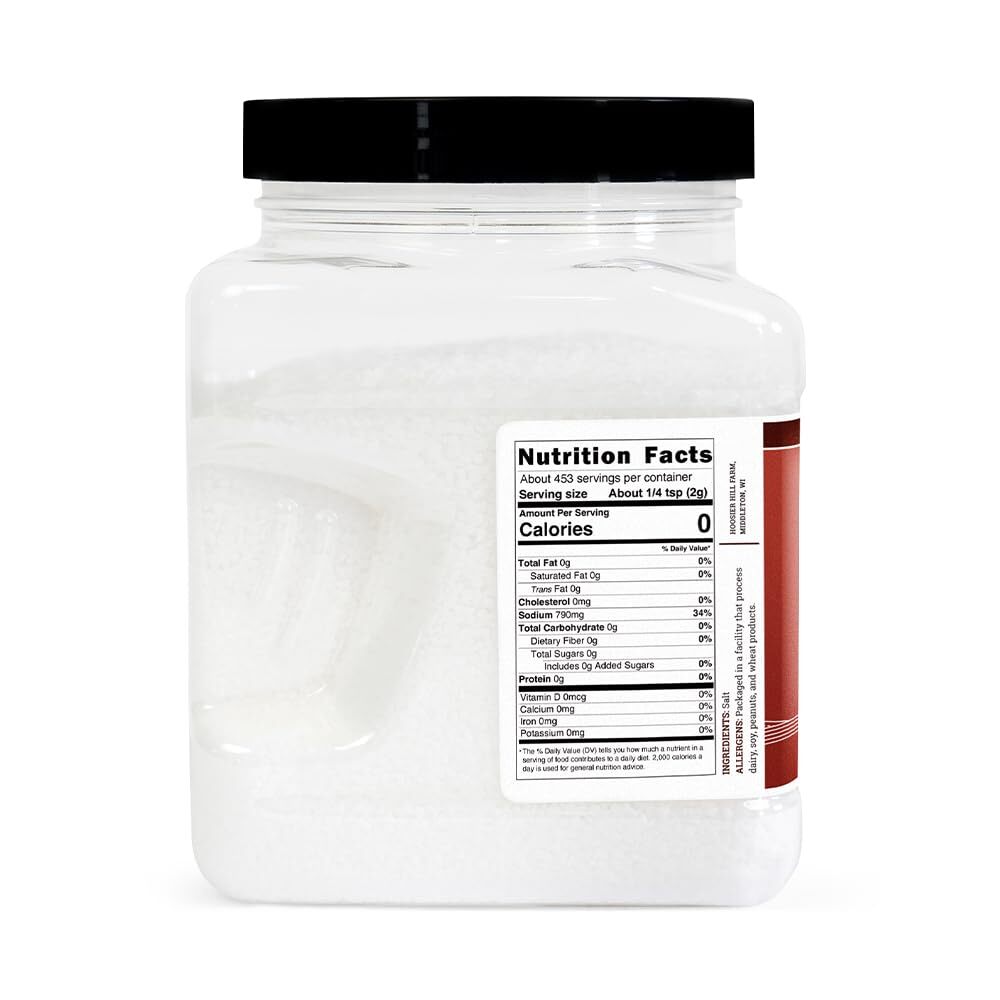 Hoosier Hill Farm Coarse Pretzel Salt, 2LB (Pack of 1)