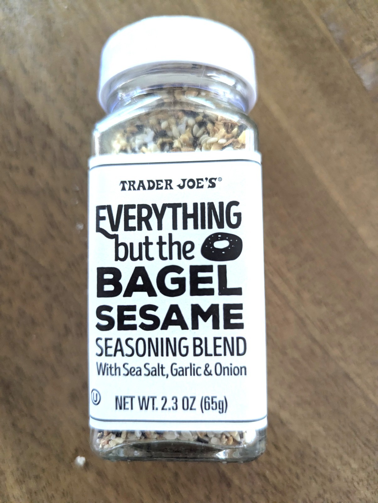 Trader Joe’s Everything But The Bagel Sesame Seasoning Blend 2.3oz-65g Jar
