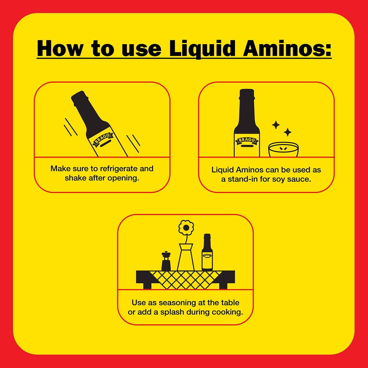 Bragg Gluten-Free Liquid Aminos Soy Protein Seasoning, 16 fl oz