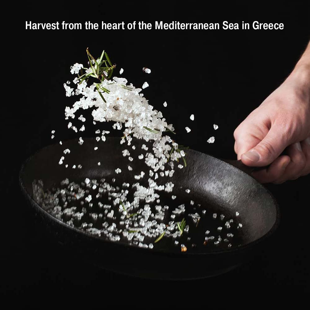 Mediterranean Sea Salt Extra Coarse Grain Natural Cooking 2 lb