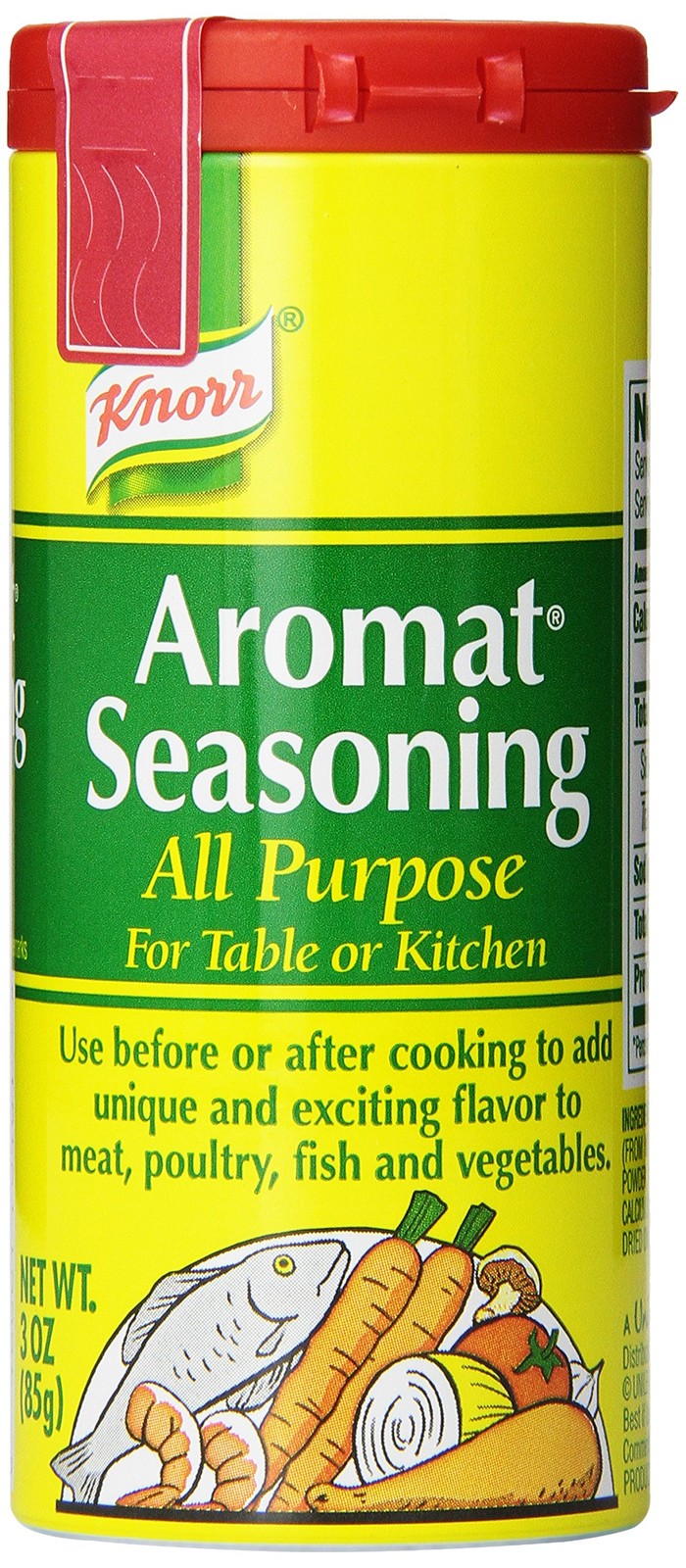 Knorr Aromat Seasoning, 3 Ounce Pack of 12